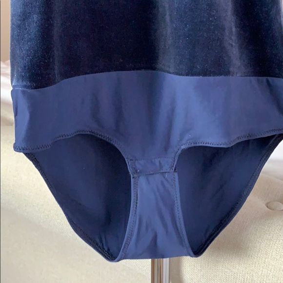 J CREW blue velvet bodysuit size XS - Picture 4 of 12